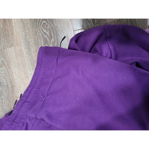 True Born Women's Purple Track Jacket and‎ Pant set size Large #P3 - Picture 3 of 5